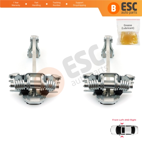 2 Pieces Front Door Hinge Stop Check Strap Limiter for Renault Fluence Megane MK3 4/5 Door 824310007R 