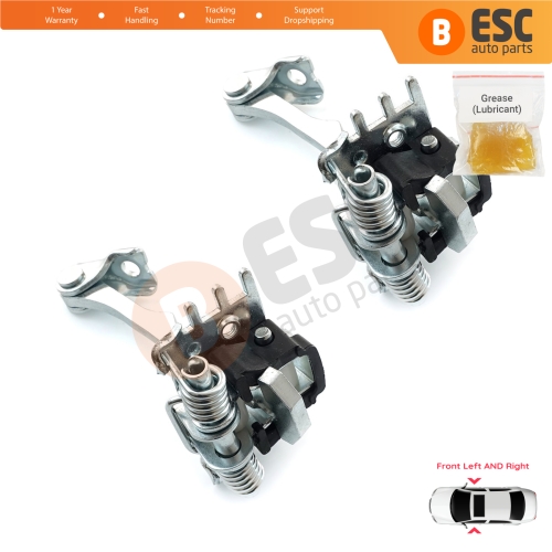 2 Pieces Front Door Hinge Stop Check Strap Limiter for Renault Fluence Megane MK3 4/5 Door 824310007R 