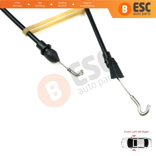 Front Inner Door Lock Release Latch Bowden Cable for VW Golf MK5 1K1 1K5 Plus 5M1 521 Jetta MK3 1K2 4/5 Door 5M0837085B 