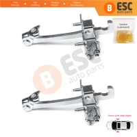 2 Pieces Front Door Hinge Stop Check Strap Limiter for Renault Master MK3 Opel Vauxhall Movano B MK2 804304453R 