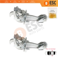 2 Pieces Rear Door Hinge Stop Check Strap Limiter for Vauxhall Opel Vectra C Signum 2003-2008 5160246 