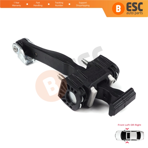 Front Door Hinge Stop Check Strap Limiter 5160251 13107175 for Vauxhall Opel Astra H MK5 2004-2014 2/3/4/5 Door