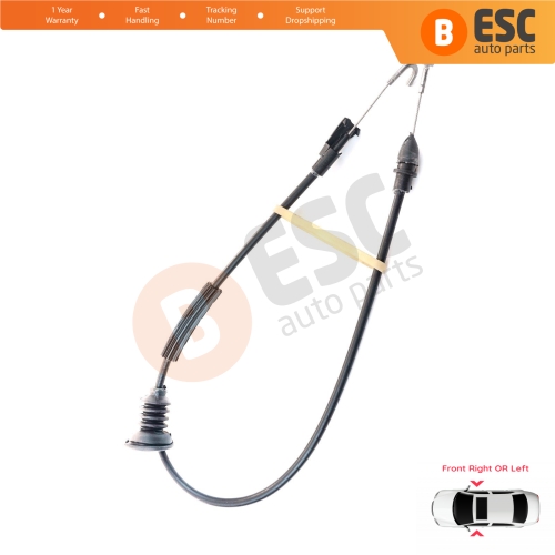 Front Door Inner Locking Release Latch Bowden Cable for VW Transporter T5 Furgon Camper Caravelle Multivan 7H 7J 2003-2016 7E08377085   