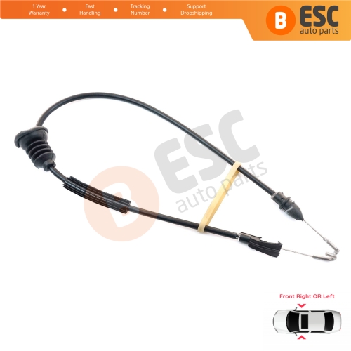 Front Door Inner Locking Release Latch Bowden Cable for VW Transporter T5 Furgon Camper Caravelle Multivan 7H 7J 2003-2016 7E08377085   