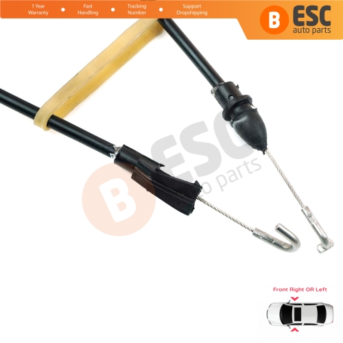 Front Door Inner Locking Release Latch Bowden Cable for VW Transporter T5 Furgon Camper Caravelle Multivan 7H 7J 2003-2016 7E08377085   