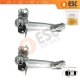 2 Pieces Rear Door Hinge Stop Check Strap Limiter for Renault Laguna MK2 2001-2007 Twingo 2 2007-2014 Wind 8200000722