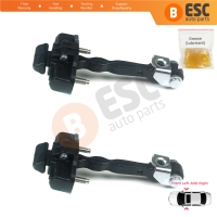 2 Pieces Front Door Hinge Stop Check Strap Limiter for Renault Clio MK4 Grandtour Hatchback Estate 2012-2021 804306179R 