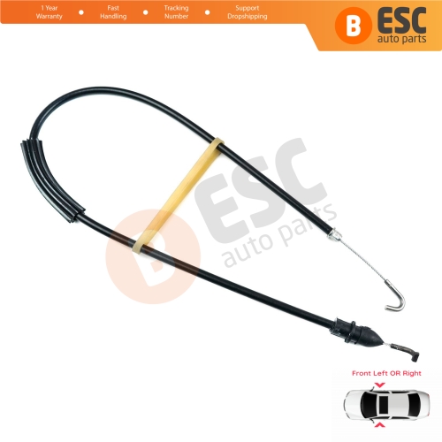 Front Inner Door Release Locking Latch Bowden Cable 55 cm for Skoda Octavia MK1 1U 1U2 1U5 1996–2010 1U0837099