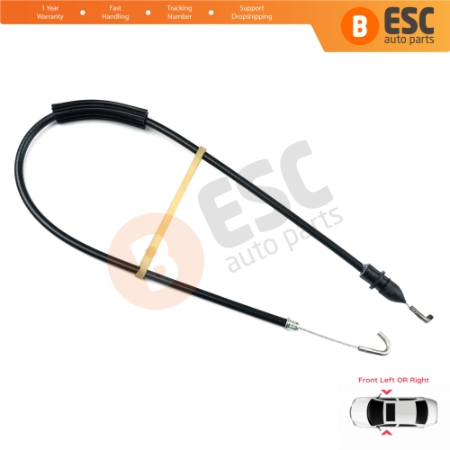 Front Inner Door Release Locking Latch Bowden Cable 55 cm for Skoda Octavia MK1 1U 1U2 1U5 1996–2010 1U0837099