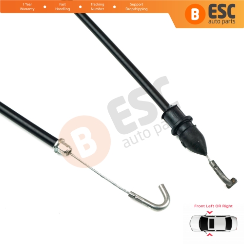 Front Inner Door Release Locking Latch Bowden Cable 55 cm for Skoda Octavia MK1 1U 1U2 1U5 1996–2010 1U0837099