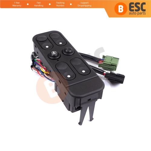 Power Window Switch 1240600 for Opel Vectra A Cavalier