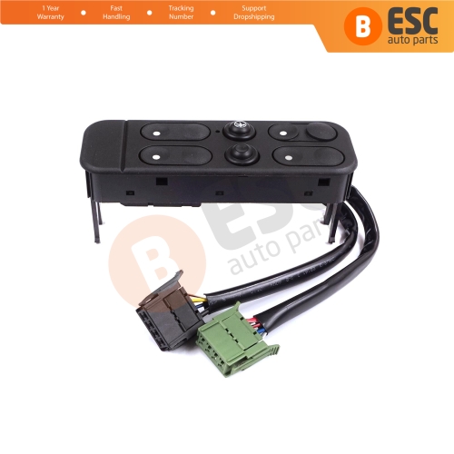 Power Window Switch 1240600 for Opel Vectra A Cavalier