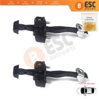 2 Pieces Front Door Hinge Stop Check Strap Limiter for Ford C Max MK2 Grand C-Max 2010-2019 AM51U23500AC 