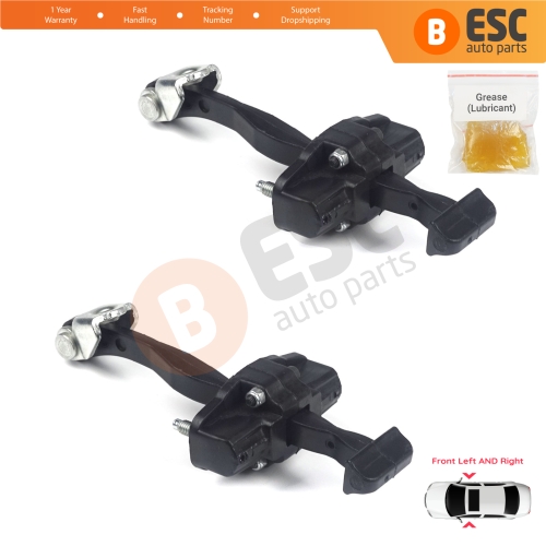 2 Pieces Front Door Hinge Stop Check Strap Limiter for Ford C Max MK2 Grand C-Max 2010-2019 AM51U23500AC 