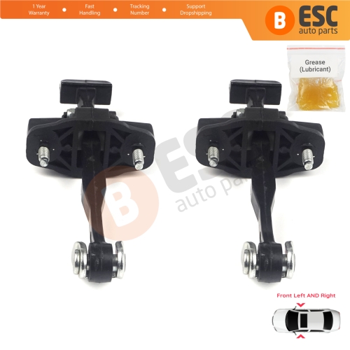 2 Pieces Front Door Hinge Stop Check Strap Limiter for Ford C Max MK2 Grand C-Max 2010-2019 AM51U23500AC 