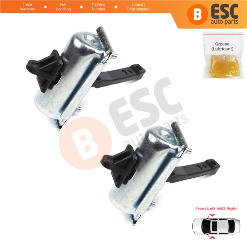 2 Pieces Front Door Hinge Stop Check Strap Limiter for Ford Ranger 1998-2012 2M34J23552BA 