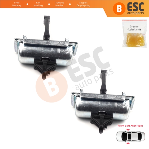 2 Pieces Front Door Hinge Stop Check Strap Limiter for Ford Ranger 1998-2012 2M34J23552BA 