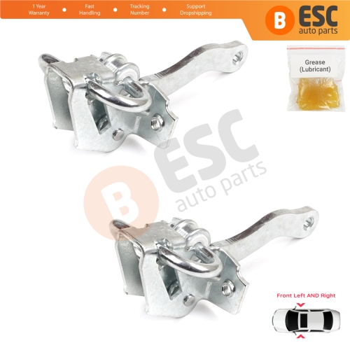 2 Pieces Front Door Hinge Stop Check Strap Limiter for Fiat Tempra 159 Tipo 160 4/5 Door 46424567 