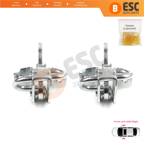 2 Pieces Front Door Hinge Stop Check Strap Limiter for Fiat Tempra 159 Tipo 160 4/5 Door 46424567 