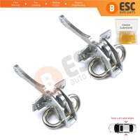 2 Pieces Rear Door Hinge Stop Check Strap Limiter for Fiat Tempra 159 Tipo 160 4/5 Door 46424566 