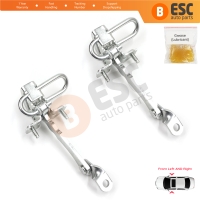 2 Pieces Front Door Hinge Stop Check Strap Limiter for Alfa Romeo 147 2001-2010 GT 937 2003-2010 50512115