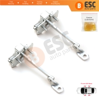 2 Pieces Front or Rear Left Right Door Hinge Stop Check Strap Limiter for Renault Dacia Duster Logan MK1 804305879R