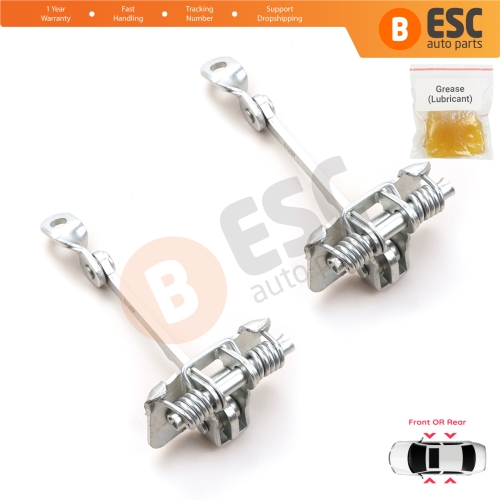 2 Pieces Front or Rear Left Right Door Hinge Stop Check Strap Limiter for Renault Dacia Duster Logan MK1 804305879R