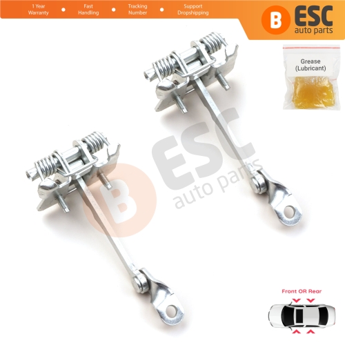 2 Pieces Front or Rear Left Right Door Hinge Stop Check Strap Limiter for Renault Dacia Duster Logan MK1 804305879R