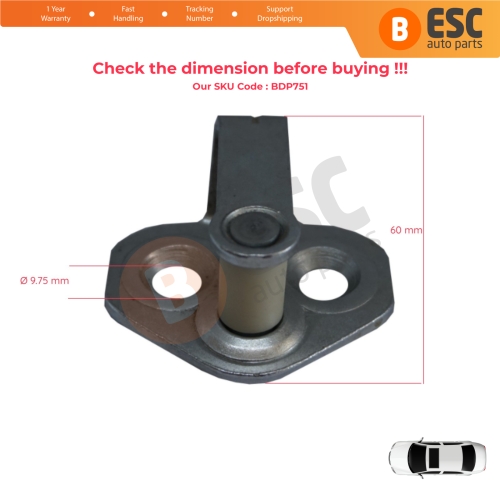 Door Lock Striker Catch Latch 7700423922 for Renault Clio Symbol MK2 Megane Scenic MK1 Twingo