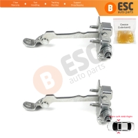 2 Pieces Front Door Hinge Stop Check Strap Limiter for Renault Laguna MK1 X56 1993-2001 7700424784 