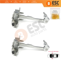 2 Pieces Front Door Hinge Stop Check Strap Limiter for Renault Dacia Sandero Logan Duster MK2 804302559R 