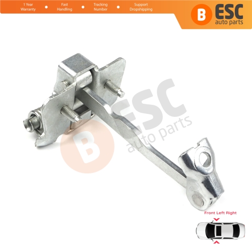 Front Door Hinge Stop Check Strap Limiter for Renault Dacia Sandero Logan Duster MK2 804302559R 