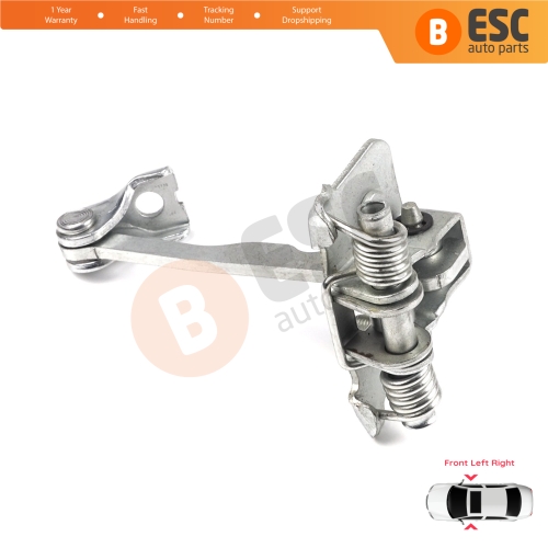 Front Door Hinge Stop Check Strap Limiter for Renault Dacia Sandero Logan Duster MK2 804302559R 