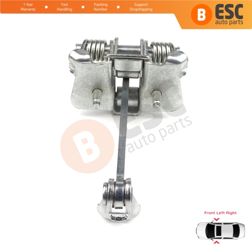 Front Door Hinge Stop Check Strap Limiter for Renault Dacia Sandero Logan Duster MK2 804302559R 