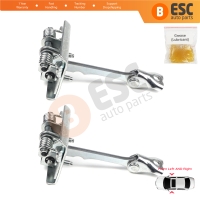 2 Pieces Front Door Hinge Stop Check Strap Limiter for Peugeot 307 Hatch CC SW Break Estate 9181G7