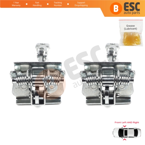 2 Pieces Front Door Hinge Stop Check Strap Limiter for Peugeot 307 Hatch CC SW Break Estate 9181G7