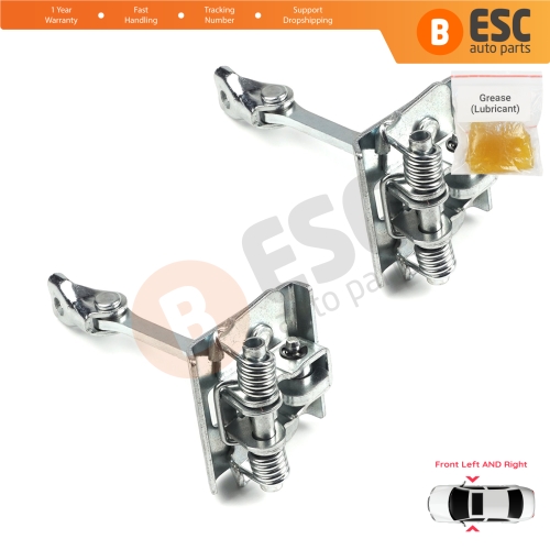 2 Pieces Front Door Hinge Stop Check Strap Limiter for Peugeot 307 Hatch CC SW Break Estate 9181G7