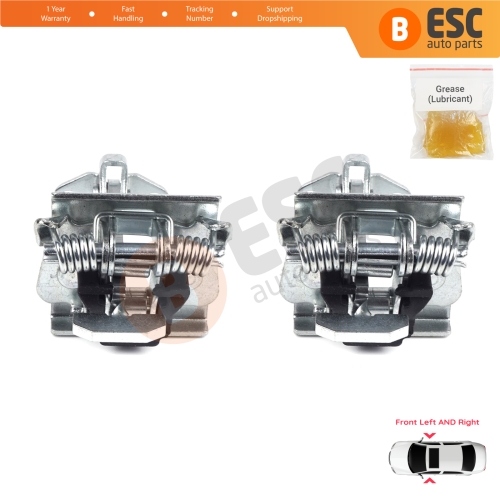 2 Pieces Front Door Hinge Stop Check Strap Limiter for Peugeot Partner Citroen Berlingo MK1 1996-2008 9181G4