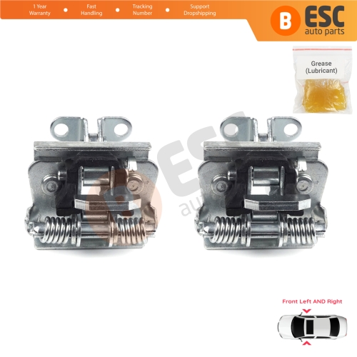 2 Pieces Front Door Hinge Stop Check Strap Limiter for Peugeot Partner Citroen Berlingo MK1 1996-2008 9181G4