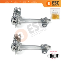 2 Pieces Front Rear Door Hinge Stop Check Strap Limiter for Peugeot 406 1995–2004 4/5 Door 9181A1 