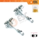 2 Pieces Front Door Hinge Stop Check Strap Limiter for Citroen C3 MK1 MK2 2002-2016 9181H1