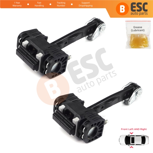 2 Pieces Front Door Hinge Stop Check Strap Limiter for Citroen C4 MK1 2004-2011 Picasso MK1 9181H9
