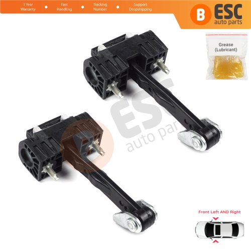 2 Pieces Front Door Hinge Stop Check Strap Limiter for Citroen C4 MK1 2004-2011 Picasso MK1 9181H9
