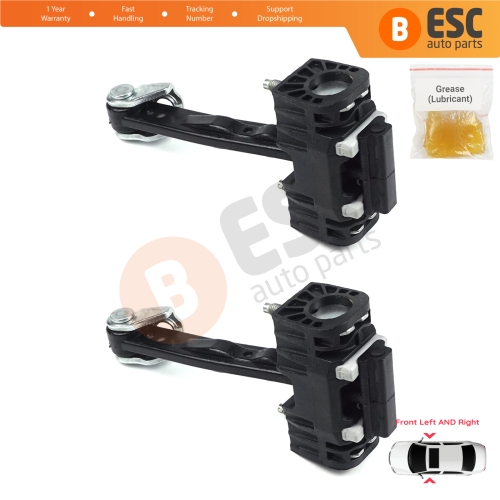 2 Pieces Front Door Hinge Stop Check Strap Limiter for Citroen C4 MK1 2004-2011 Picasso MK1 9181H9