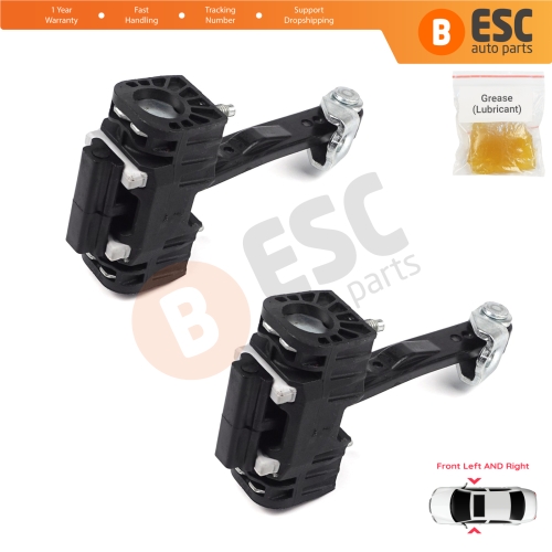 2 Pieces Front Door Hinge Stop Check Strap Limiter for Citroen C4 MK1 2004-2011 Picasso MK1 9181H9