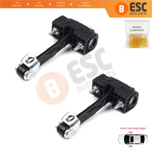2 Pieces Front Door Hinge Stop Check Strap Limiter for Citroen C4 MK1 2004-2011 Picasso MK1 9181H9