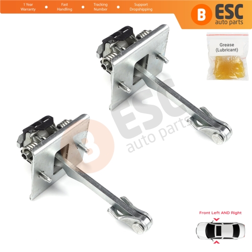 2 Pieces Front Door Hinge Stop Check Strap Limiter for Peugeot 308 MK1 4/5 Door 2007-2013 9181N2