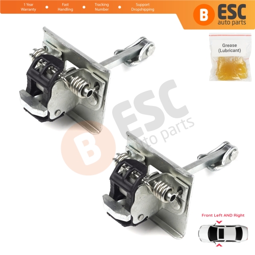 2 Pieces Front Door Hinge Stop Check Strap Limiter for Peugeot 308 MK1 4/5 Door 2007-2013 9181N2