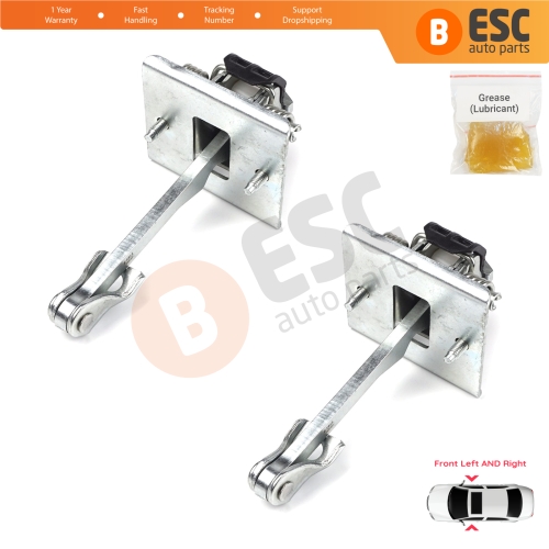 2 Pieces Front Door Hinge Stop Check Strap Limiter for Peugeot 308 MK1 4/5 Door 2007-2013 9181N2