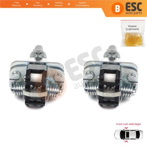 2 Pieces Front Door Hinge Stop Check Strap Limiter for Peugeot Partner Citroen Berlingo Tepee 2008-2018 9181P2